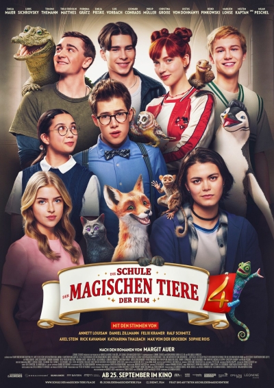 Filmplakat DIE SCHULE DER MAGISCHEN TIERE 4