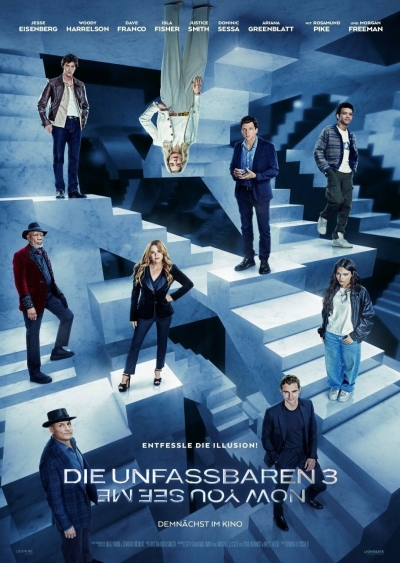 Filmplakat DIE UNFASSBAREN 3 - NOW YOU SEE ME 