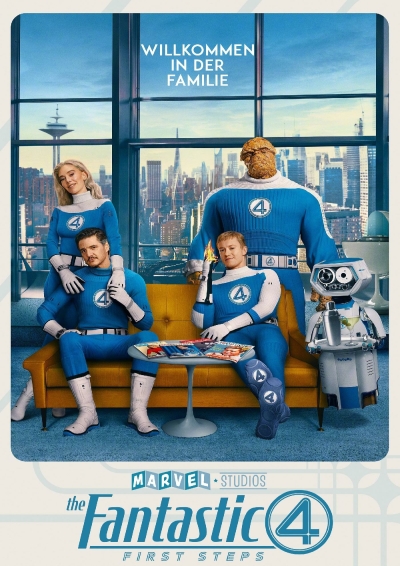 Filmplakat THE FANTASTIC FOUR: FIRST STEPS 