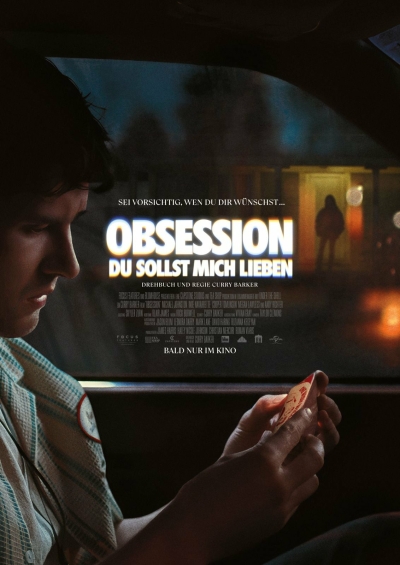 Filmplakat OBSESSION - DU SOLLST MICH LIEBEN 